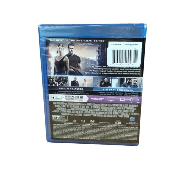 The Divergent Series: Allegiant Promo Copy Blu-Ray, DVD, Digital 2016 New - Picture 2 of 3